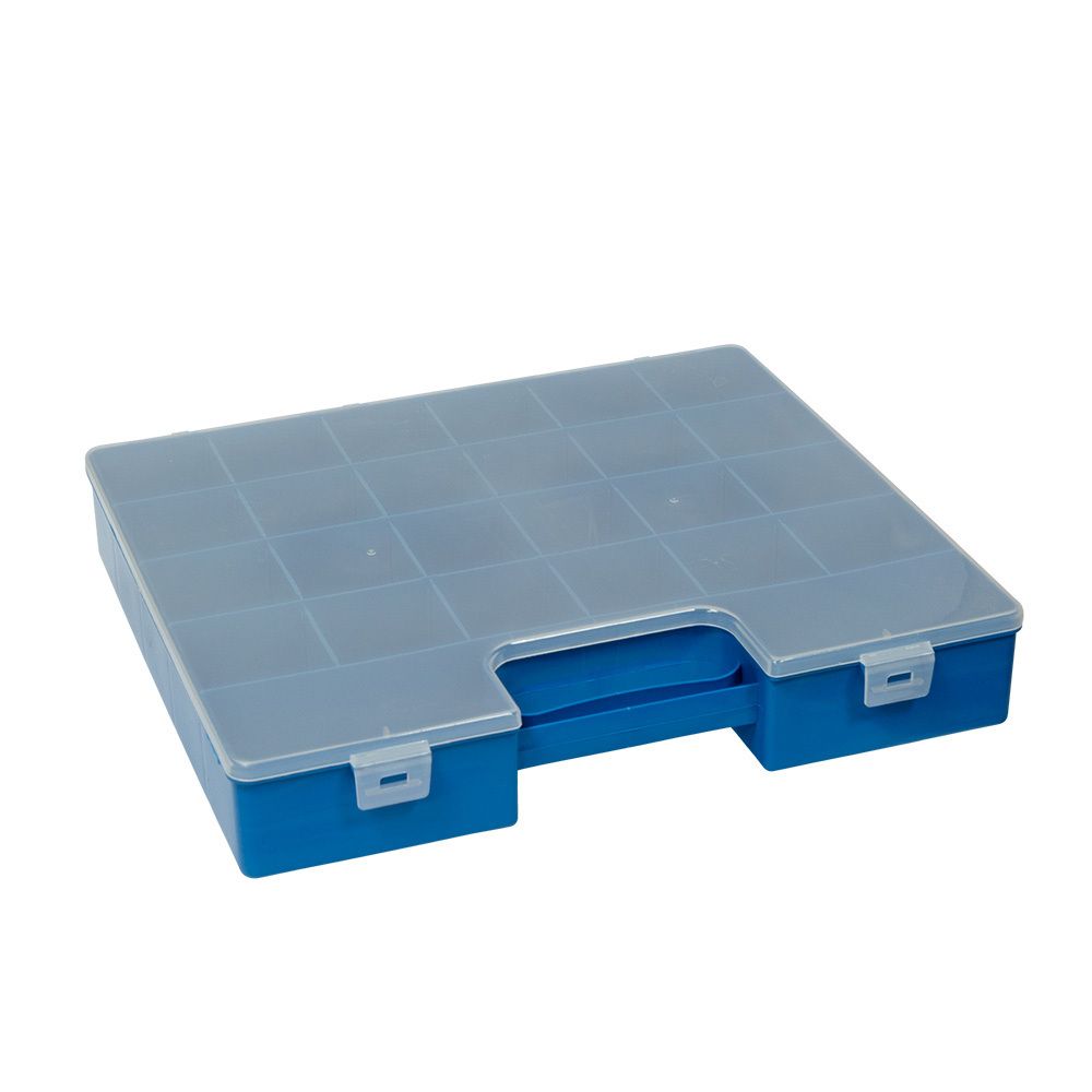 Органайзер для швейных принадлежностей 35.5х31х6 см, пластик, синий, Gamma OM-008