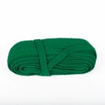 Шнур полиэфир плоский ⌀14-15 мм, 20 м, зеленый, Гамма С3860Г17