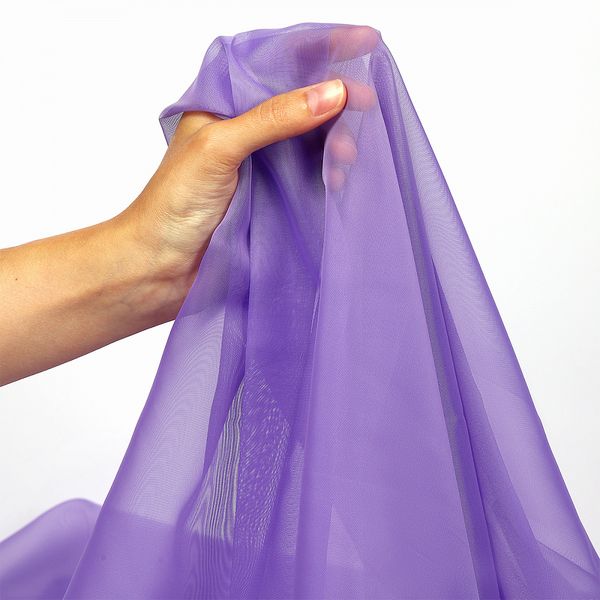 Вуаль 45 г/м², 300 см / 3 метра, Vei.886 цв.сиреневый