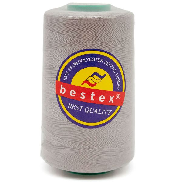 Нитки универсальные Bestex 40/2, 4570 м (5000 ярд) / 1 кат., 265 серо-пепельный