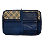 Органайзер для спиц и крючков 27.5х20.5х3 см, ткань нейлон, 03 клетка бежевая, Gamma OGN-02