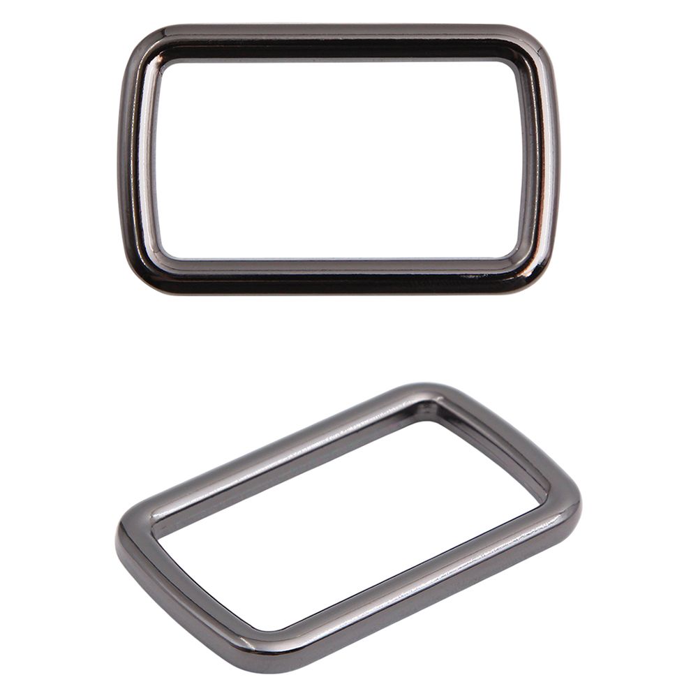 Рамка прямоугольная металл 40 мм /49х30 мм/ чер.никель, ГУ12749, 4 шт