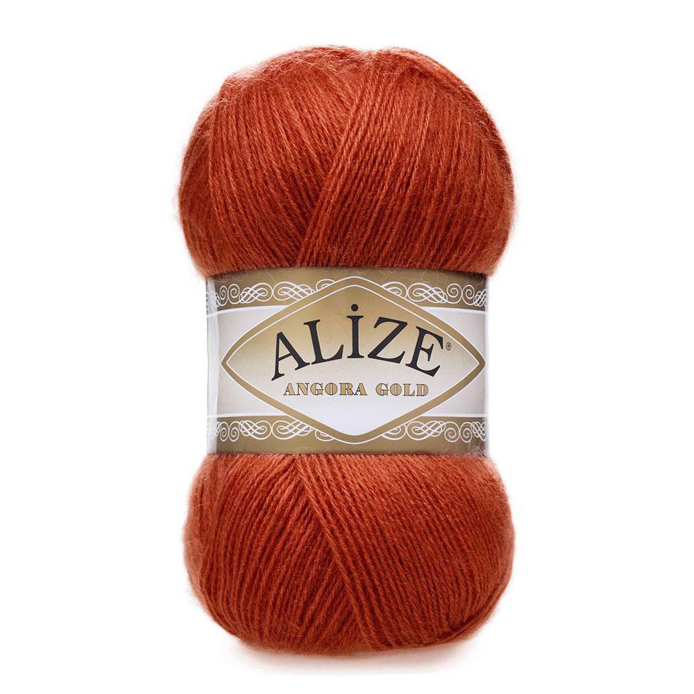 Пряжа Alize (Ализе) Angora Gold / уп.5 мот. по 100 г, 550м, 036 терракотовый A