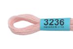 Мулине Gamma 100% хлопок, цв.3236 розовый, 24 мотка по 8 метров