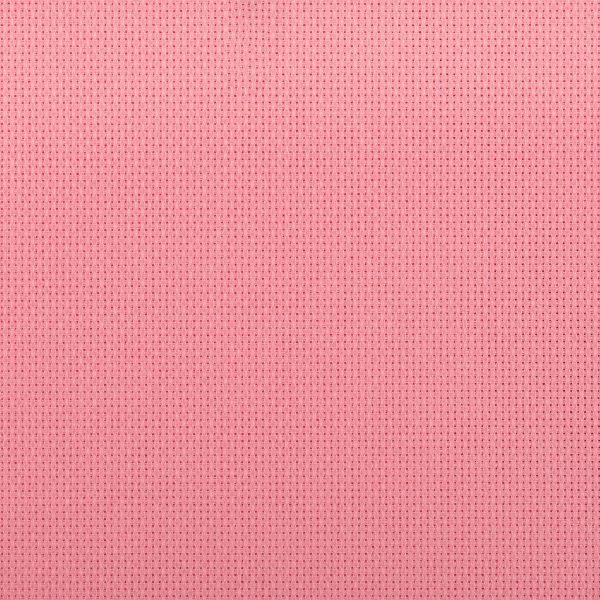 Канва Aida 14 ct, 30х40±2 см, розовый, Gamma