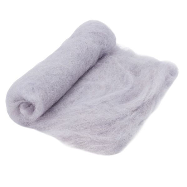 Шерсть для валяния Ангорка 100 г, Камтекс, 072 лаванда