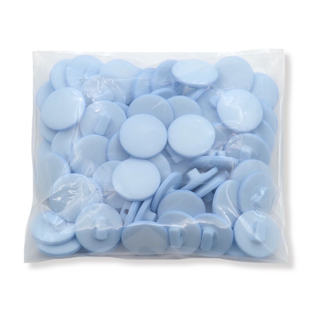 Пуговицы на ножке 24L (15мм) (Blue1 (синий1)) NE68, 72 шт