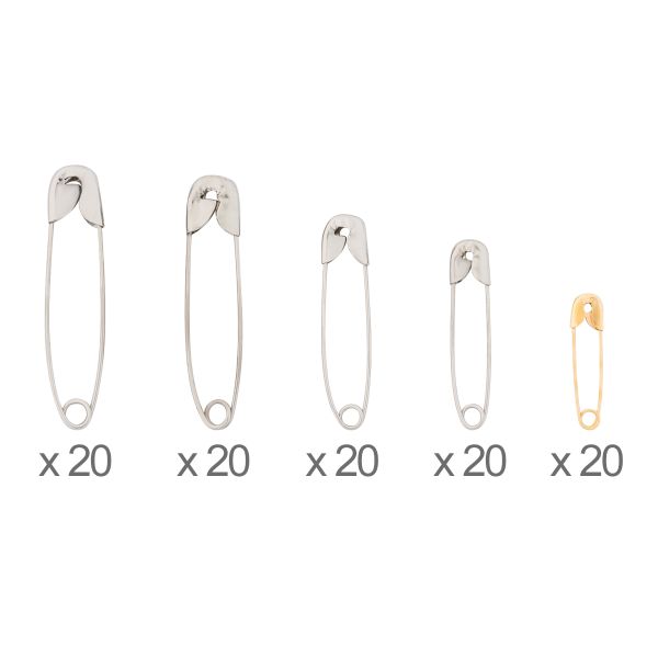 Набор английских булавок 120 шт, MTW122