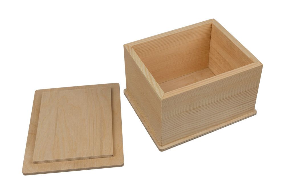 Заготовка деревянная Шкатулка, сосна, 18х15х11 см, ВД-871 Mr.Carving