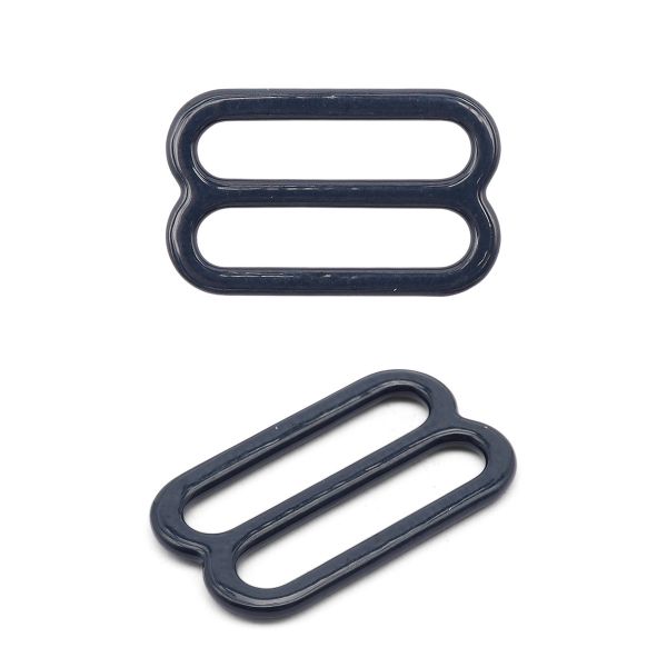 Рамки-регуляторы для бюстгальтера металл 15.0 мм, 20 шт, C147 темно-синий, ГВ1008