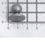 Пукля поварская, цветная, 10 мм (серебро) П-10, 500 шт