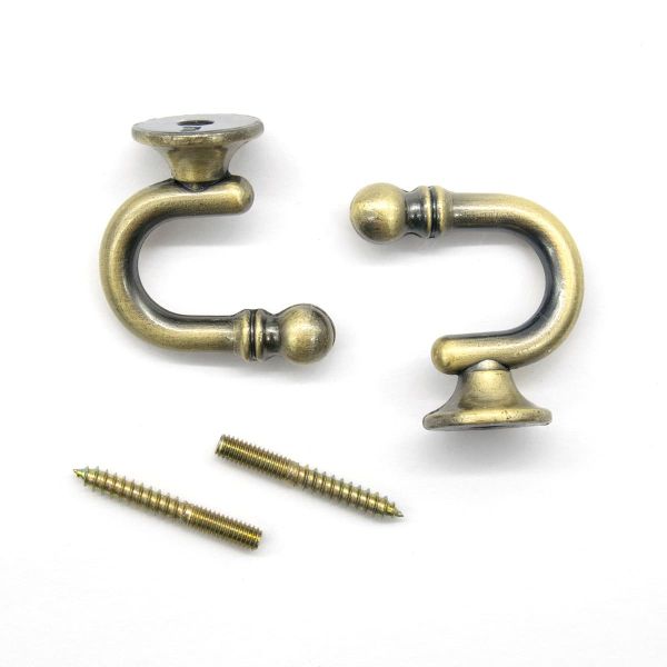 Крючки под подхваты ⌀19 мм, 1 бронза