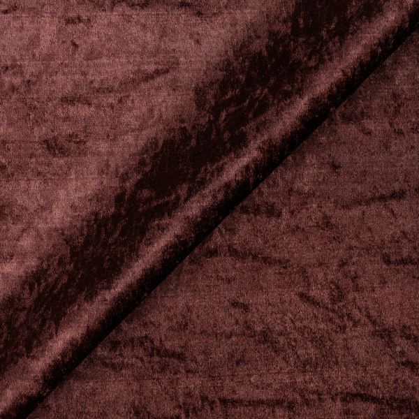 Плюш (ткань) 00 Peppy PCVL, 250±5 г/м², 48х48 см, винтажный, 07 т.коричневый