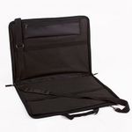 Папка на молнии А2 77х58х2 см, 100% нейлон, узкая/ черный SHY-02, Vista-Artista