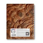 Тетрадь ученическая общая с двойной обложкой, A5 96 л. на гребне 65 г/м², белизна 100 %, 4 шт, клетка, 01209 Грани прекрасного, Светоч Т118