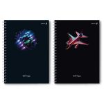 Тетрадь ученическая общая, A4 96 л. на гребне 65 г/м², белизна 100 %, 4 шт, клетка, 01246 На старте, Светоч Т129