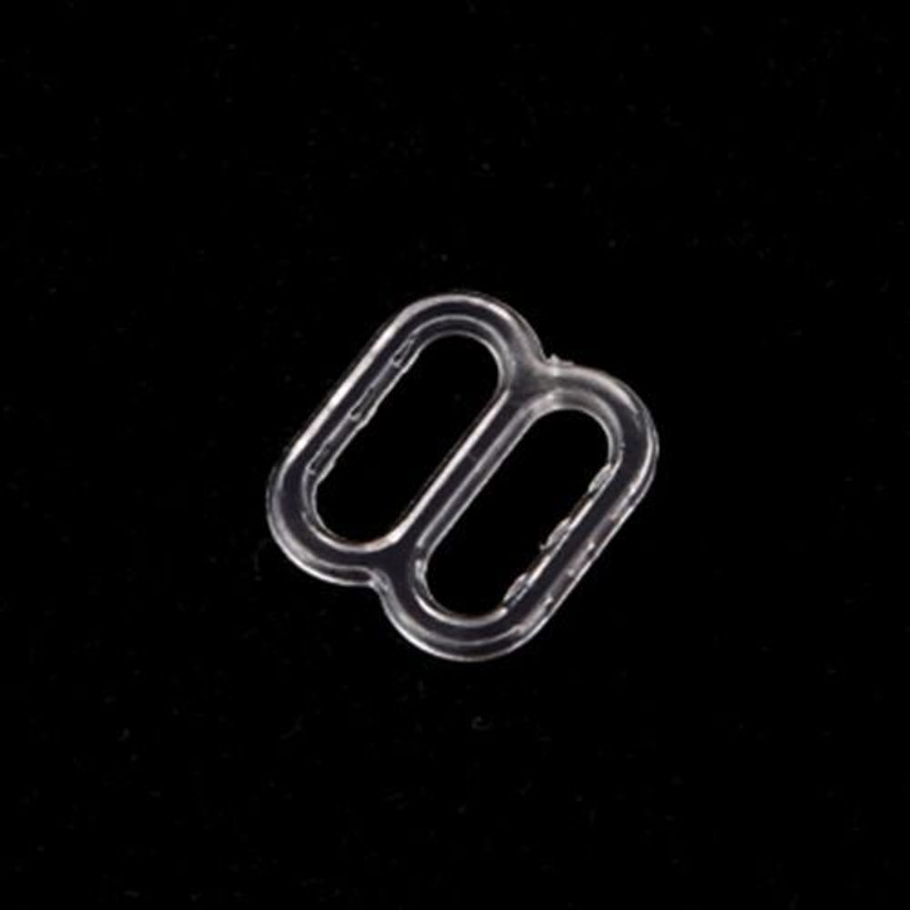 Рамки-регуляторы для бюстгальтера пластик 8.0 мм, прозрачный, 100 шт, 488140-2