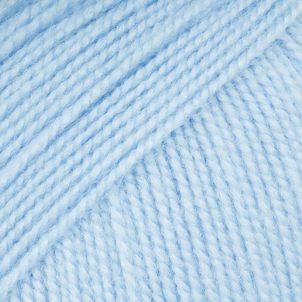 Пряжа Троицкая Пчелка / уп.10 мот. по 100 г, 500 м, 05 голубой