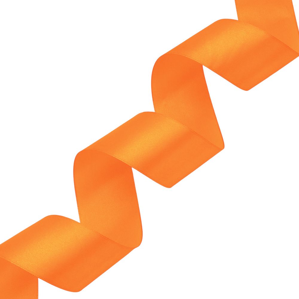 Лента атласная 1-сторонняя 50.0 мм / 22.86±1 метров, аналог 7730446, 151 оранжевый, DDZ2401, Globus