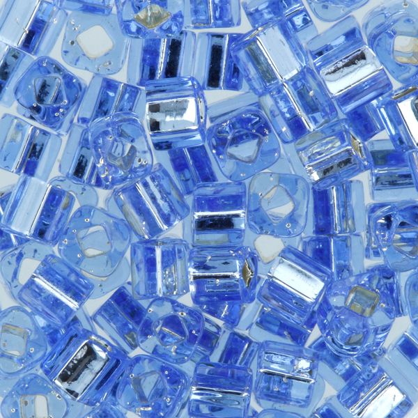 Бисер Toho Cube 3 мм, 500 г, 0033 св.синий
