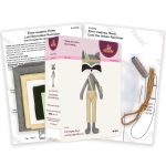 Набор для шитья игрушки Енот-индеец Лони 39 см, Miadolla P-0312