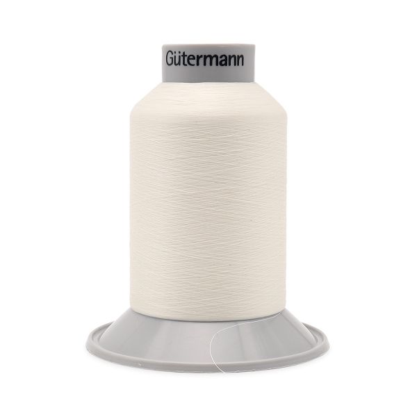 Нитки некрученые бондированные Gutermann Skala 240, 5000м, 720763, 111 айвори, 1 катушка