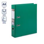 Регистратор PVC, 2-х стороннее покрытие, мет.уг. 75 мм, 50 шт, Premier A4 арочный механ. (разб.), зеленый ЕС100162003, Expert Complete