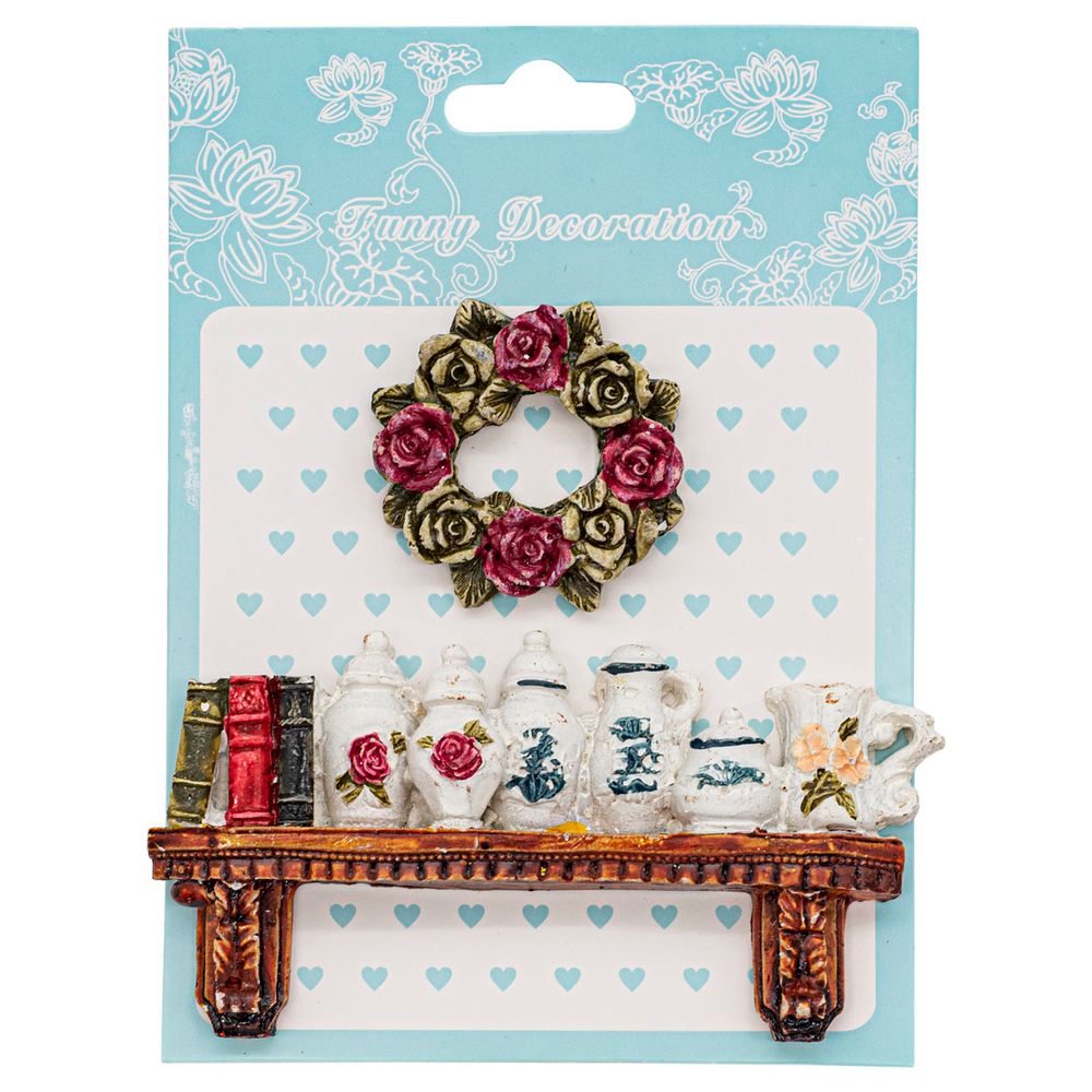 Декоративные элементы FD-008, полистоун, набор 2 шт