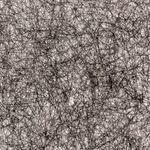 Флизелин клеевой двусторонний 23±2 г/м², (5 шт по 55х50 см), черный, Gamma GDD-023t