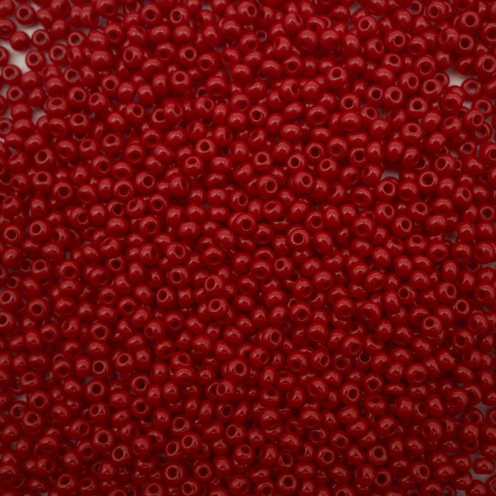 Бисер непрозрачный, круг.отв., 500гр, Preciosa