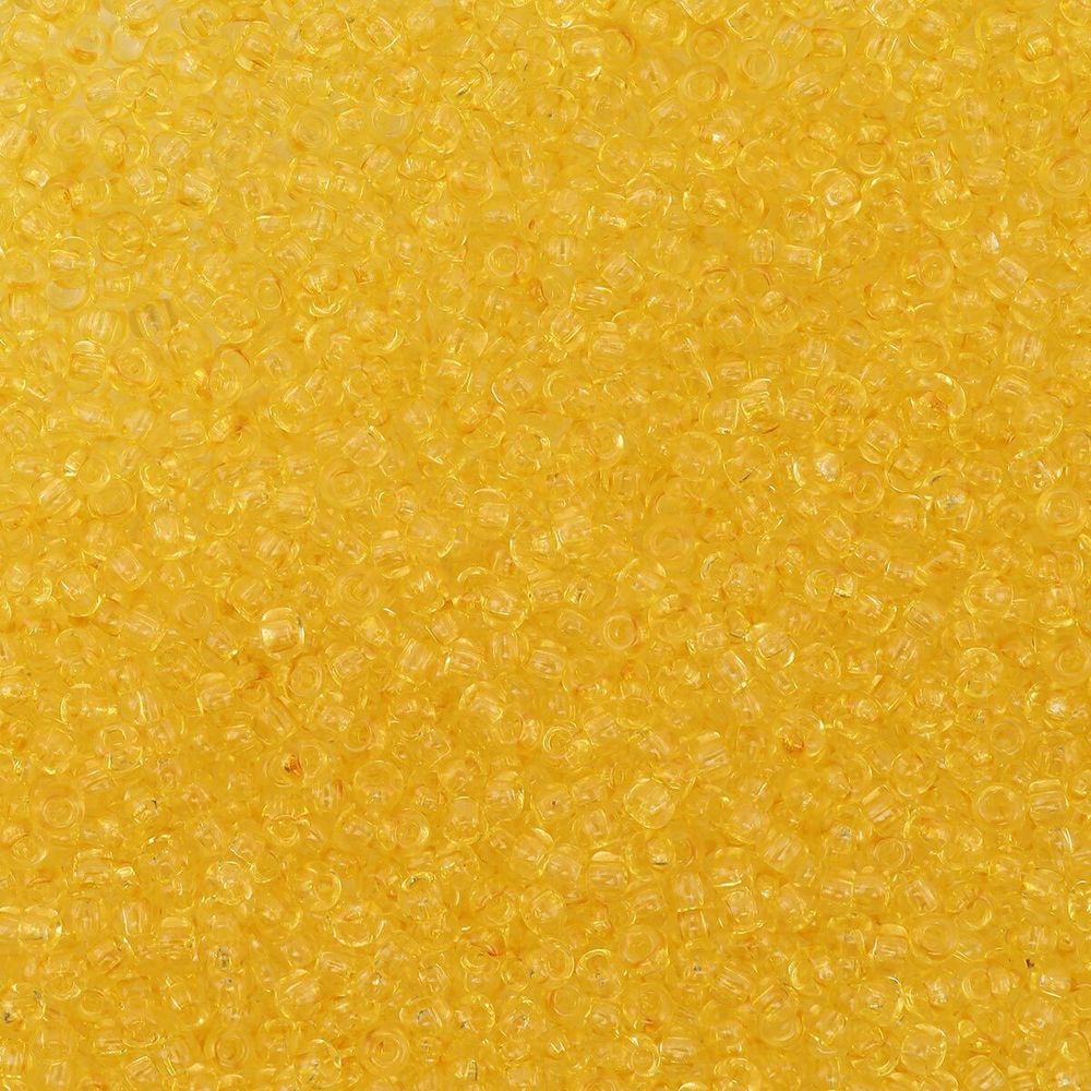 Бисер Preciosa прозрачный solgel 10/0 (2.3 мм), круг.отв., 50г, (01181)