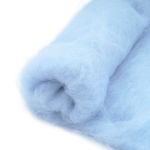 Шерсть для валяния Ангорка для творчества (мохер 45%, шерсть 37%, акрил 18%), 100гр. Камтекс (015 голубой)