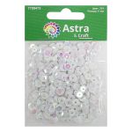 Пайетки граненые 6 мм, упак. 10 гр, Астра, 319 св.-розовый Перламутр, уп.10 шт