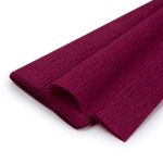 Крепированная бумага 20 г/м², 50 см / 2 метра, 5 шт, 02 вишневый, Blumentag REP-43