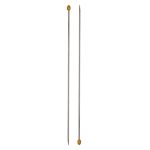 Спицы прямые ⌀3.5 мм, 35 см, Alpina SIL-02