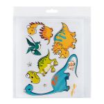 Термотрансфер 22х16 см, М-821 динозавры, микс, 1 шт, Gamma M №08