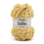 Пряжа Astra Premium (Астра Премиум) Тедди букле / уп.1 мот. по 150 г, 35 м, 05 желтый