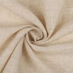Льняная ткань 190 г/м², 140 см, в нарезке, цв. 47 натуральный, 10 метров /TOS/