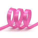 Лента атласная 1-сторонняя 6.0 мм / 22.86±1 метров, 023 светлая фуксия, Globus