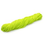 Шнур полипропилен круглый вязаный ⌀6.0 мм / 100 метров, 6-35 салатовый