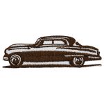 Термоаппликация "Автомобиль", 8.0х2.5см