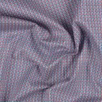 Ткань для пэчворка Peppy Бабушкин сундучок, рулон 112 см / 5 метров, БС-33 клетка яр.синий/розовый, Peppy