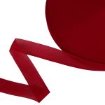 Тесьма (лента) окантовочная 22 мм / 100 метров, 820 красный, Gamma 022 О ЦВ