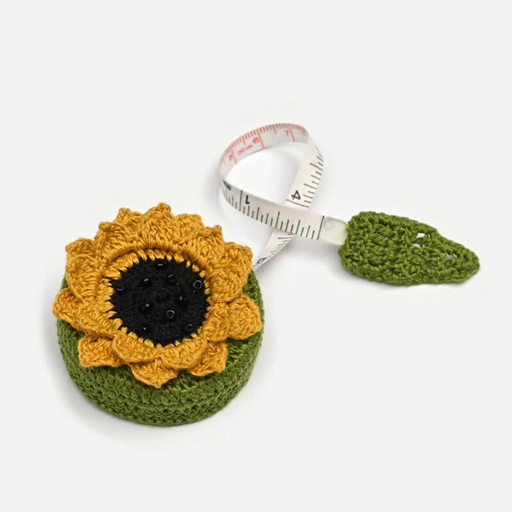 Рулетка Knit Pro Lantern Moon Счастливый цветок с сантиметровой и дюймовой шкалой, 150см, 350637