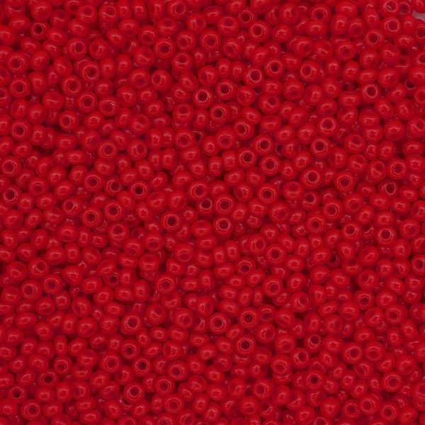 Бисер Preciosa непрозрачный 10/0 (2.3 мм), круг.отв., 50г, (93170)