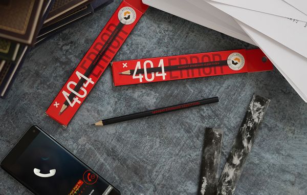 Карандаш чернографитный заточенный ТМ (HB), 4 шт, абонент временно недоступен, ВКФ SUV-027