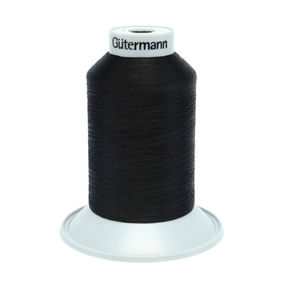 Нитки некрученые бондированные Gutermann Skala 240, 5000м, 720763, _000 черный, 1 катушка