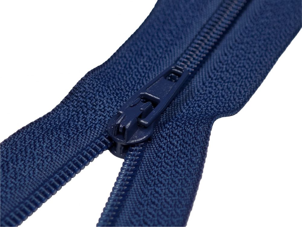 Молния спираль (витая) (цв.SBS) брючная Т3 (3 мм) 1 зам., н/раз., 20 см, автомат, S-919 синий, 5000 шт