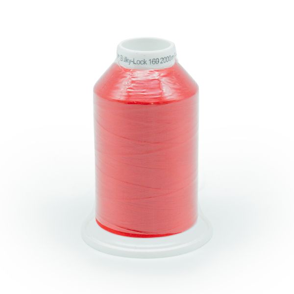 Нитка текстурированная Gutermann Bulky-Lock 160, 2000 м, 156 красный, 5 катушек