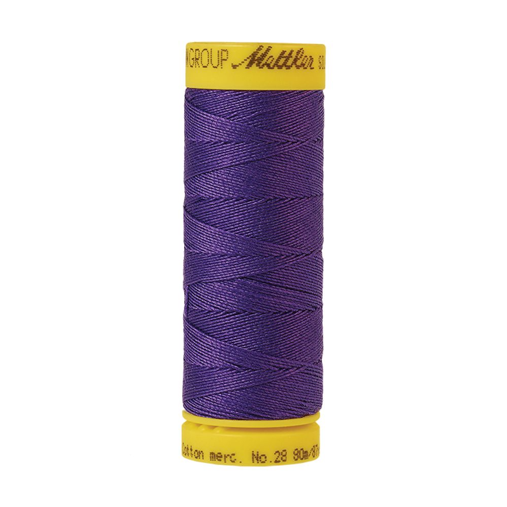 Нитки хлопковые отделочные Mettler Silk-Finish Cotton 28, 80 м, 0030, 5 катушек